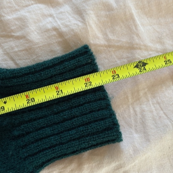 James Dalgliesh Mens Sweater Large Gray Green Red Shetland Wool Argyle Ireland - Picture 6 of 6